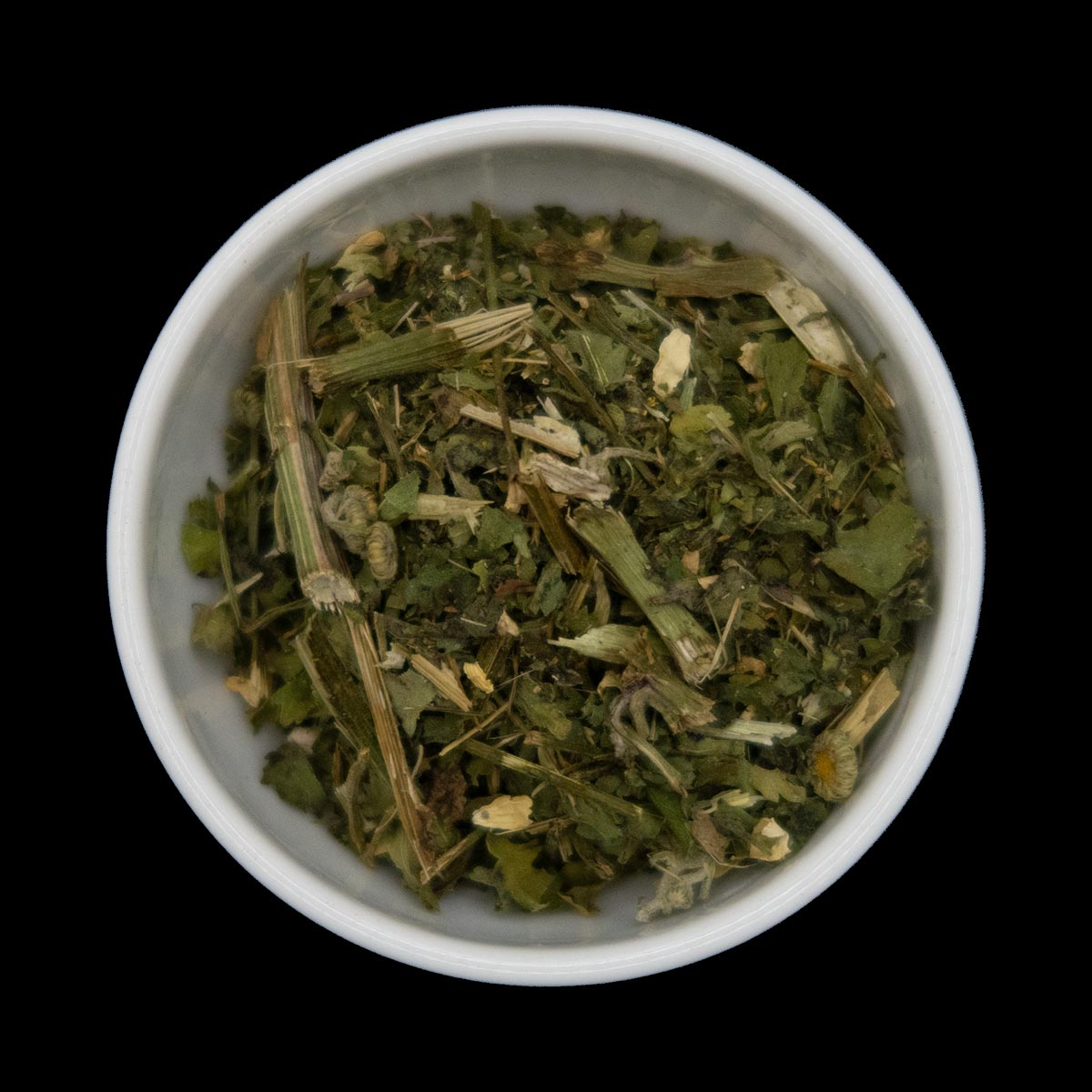 chopped feverfew