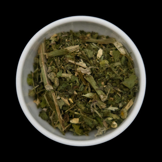 chopped feverfew