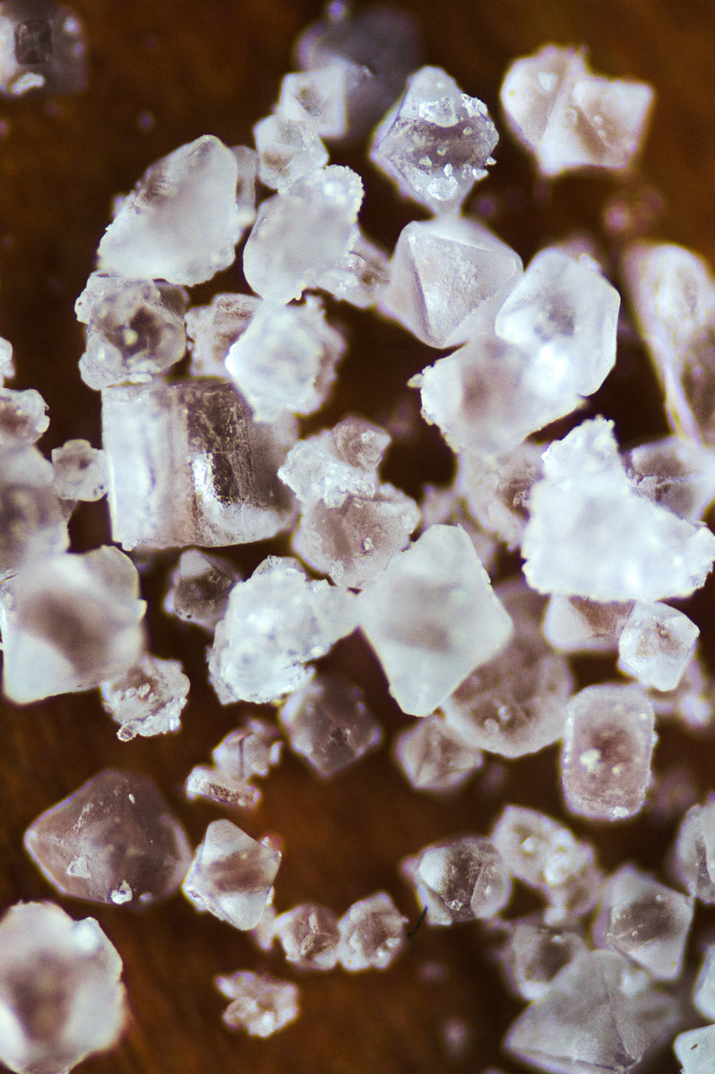 Salt crystals