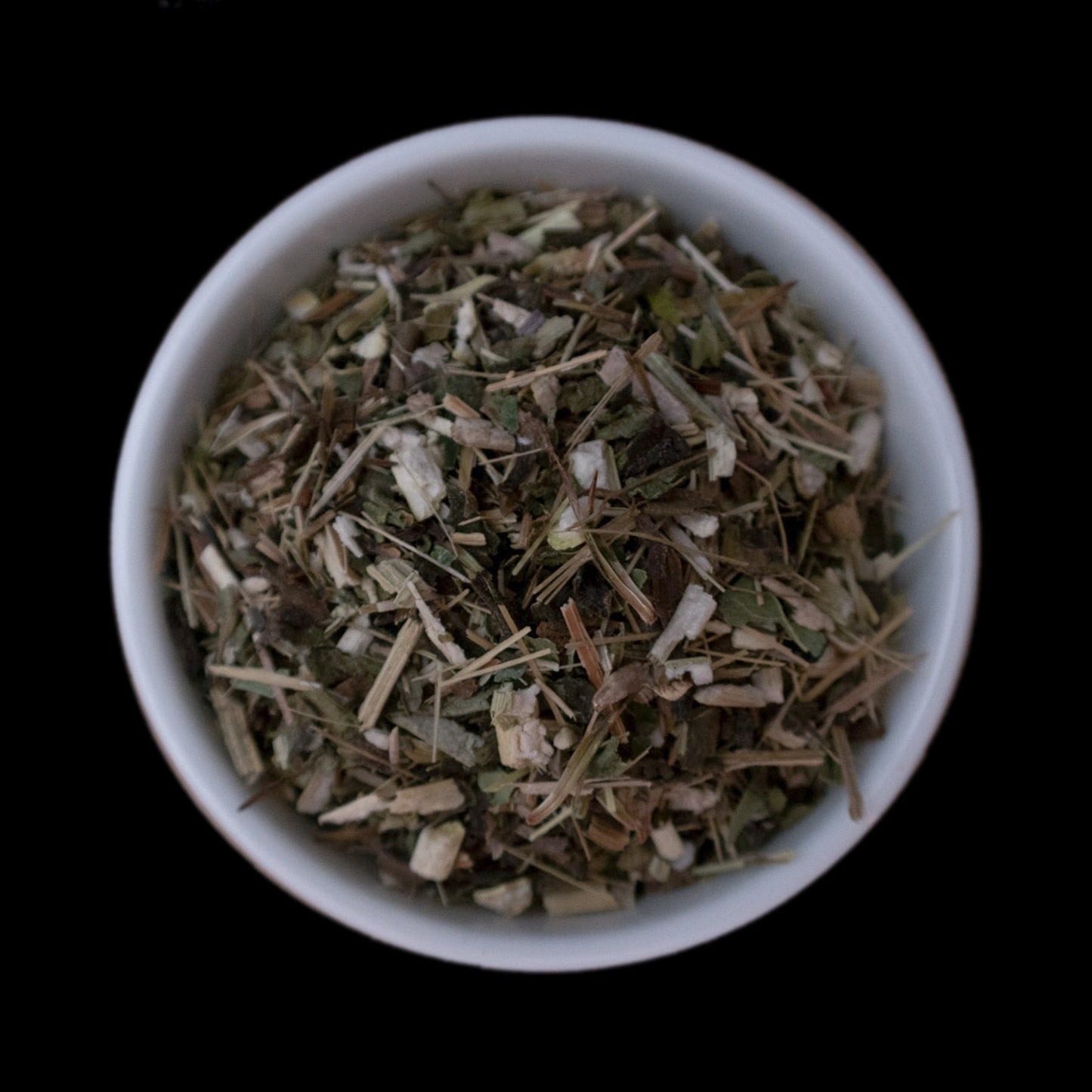 Chopped echinacea