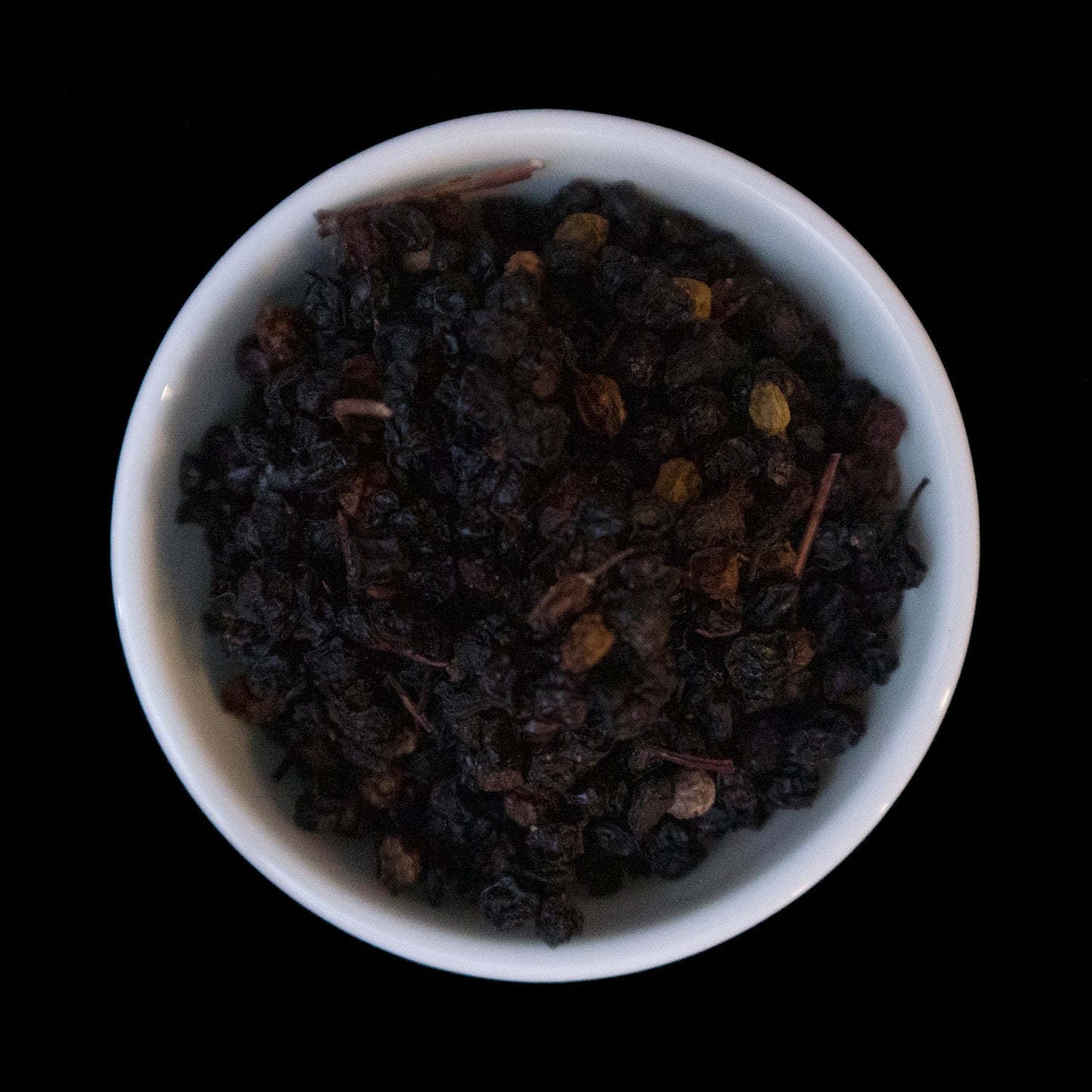 Whole elderberries