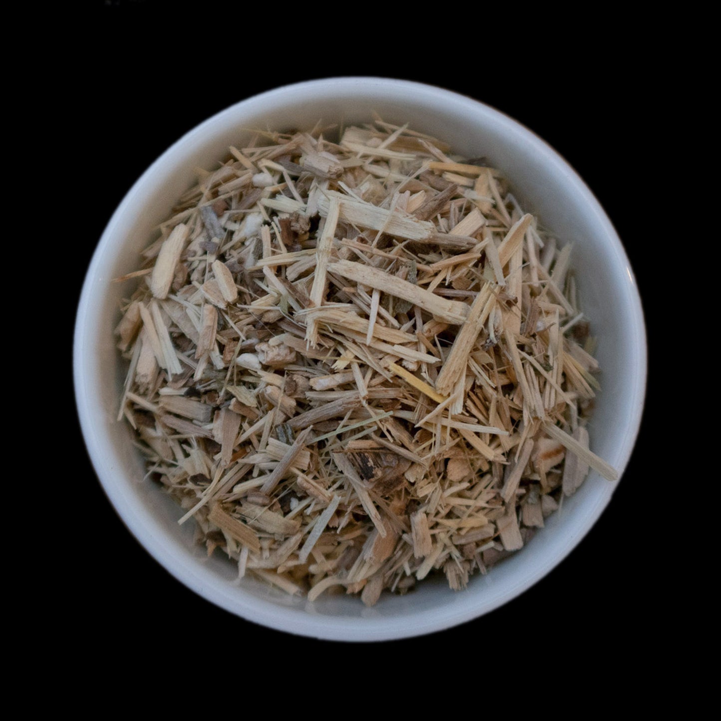 Chopped ginseng root