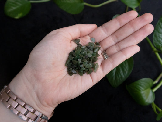 Green Aventurine Crystal Chips