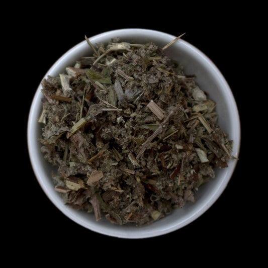 Chopped mugwort