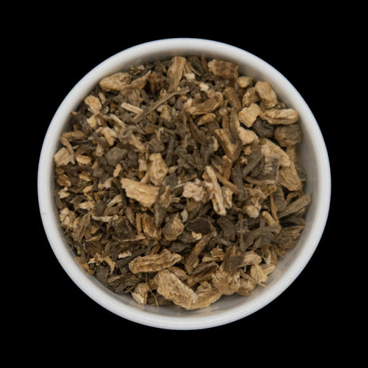 chopped angelica root