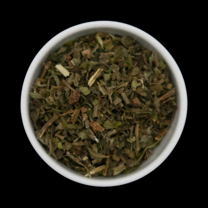 chopped patchouli leaf