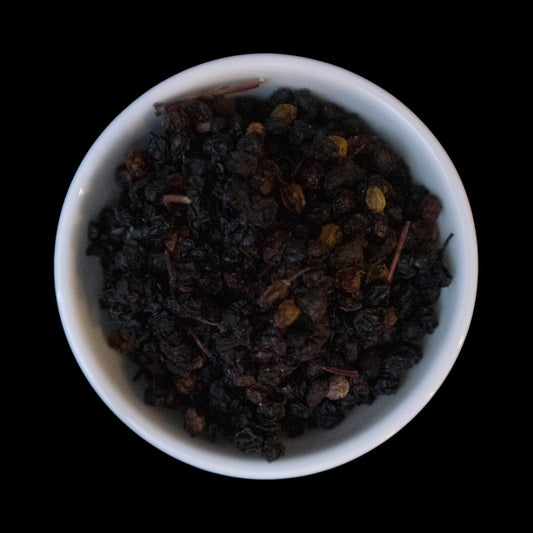 Whole elderberries